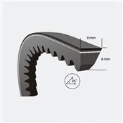 V-belt AVX11 - PIX FORCE® 11x8 MM