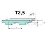 Offene PU Zahnriemen t2,5