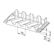 Offene PU Zahnriemen  EAGLE ; QST Profil