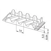 Offene PU Zahnriemen  EAGLE ; QST Profil